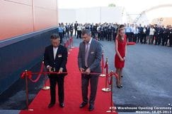 Церемония открытия Центрального распределительного склада KYB в Москве