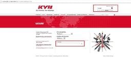 Подобрать продукцию KYB становится проще