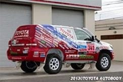 KYB и Land Cruiser Toyota Auto Body вместе на «Дакар» 2014